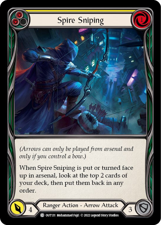 Spire Sniping (Yellow) [OUT131] [Outsiders]