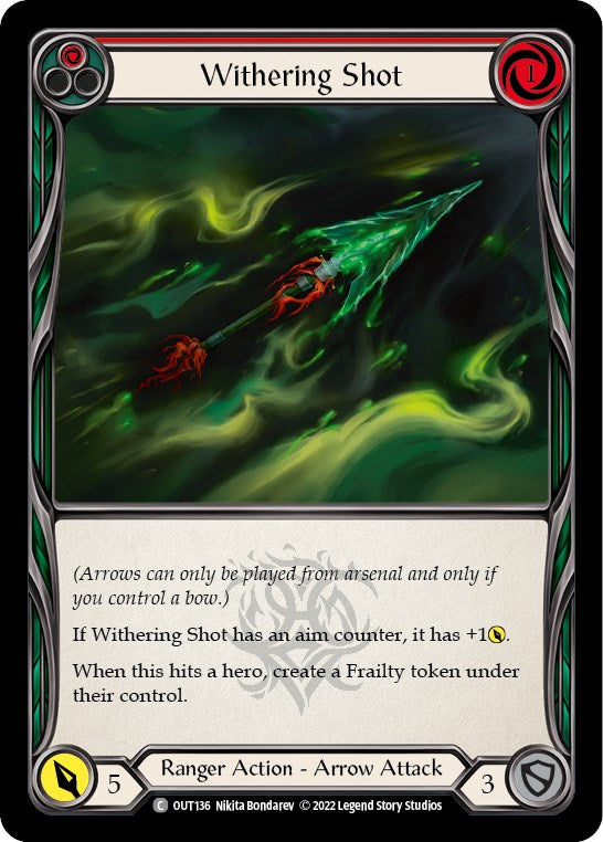 Withering Shot (Red) [OUT136] [Outsiders]