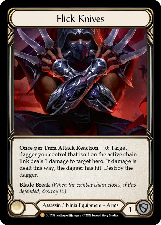 Flick Knives [OUT139] [Outsiders] Cold Foil