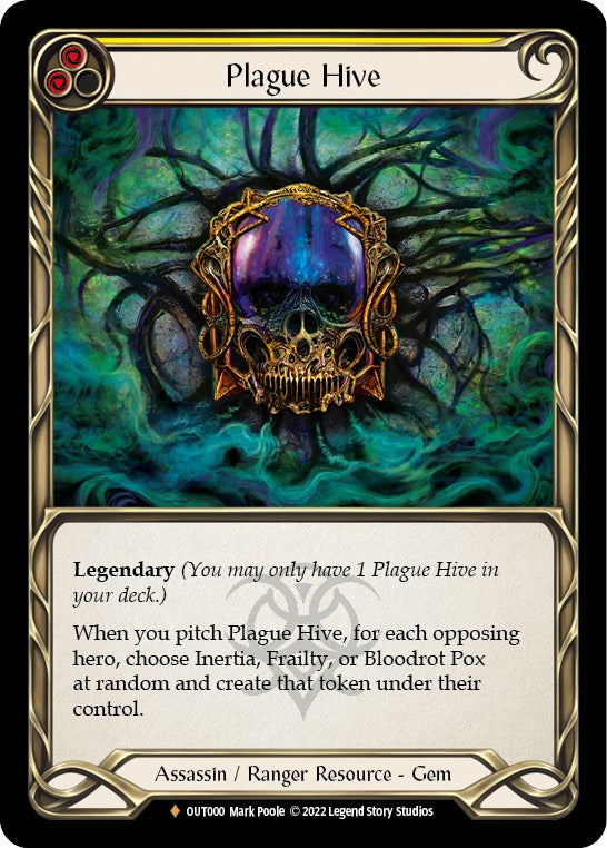 Plague Hive [OUT000] [Outsiders] Cold Foil