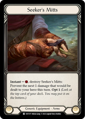 Seeker's Mitts [OUT177] [Outsiders] Cold Foil