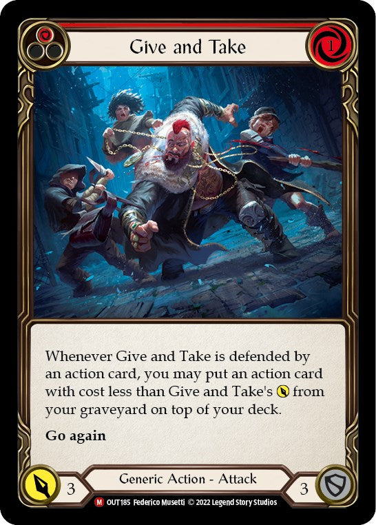 Give and Take [OUT185] [Outsiders]