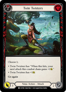 Twin Twisters (Red) [OUT086] [Outsiders]