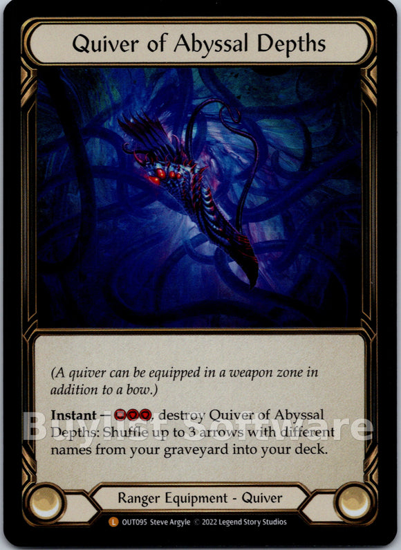 Quiver of Abyssal Depths [OUT095] [Outsiders] Rainbow Foil