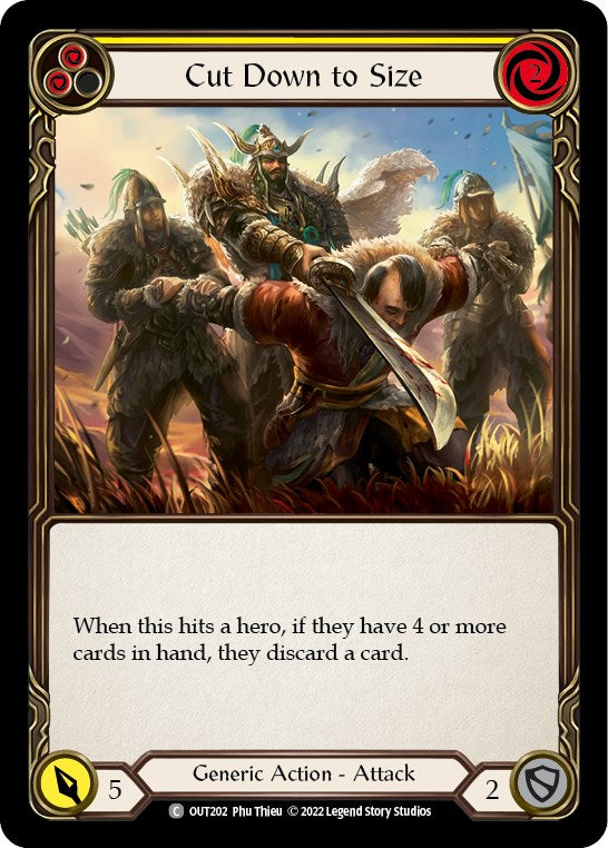 Cut Down to Size (Yellow) [OUT202] [Outsiders]
