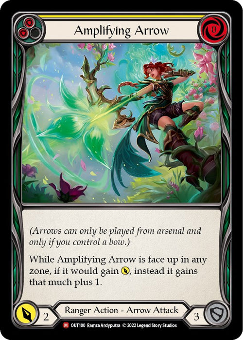 Amplifying Arrow [OUT100] [Outsiders] Rainbow Foil