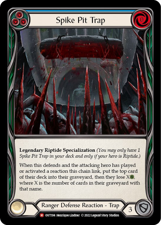 Spike Pit Trap [OUT104] [Outsiders] Rainbow Foil