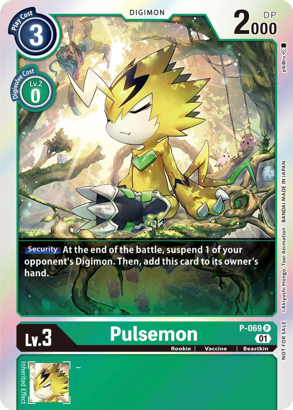 Pulsemon (Limited Card Pack) [P-069] [Digimon Promotion Cards] Foil