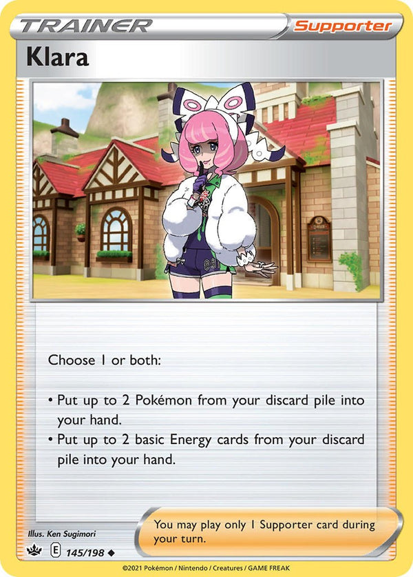 Klara (Cosmos Holo) [145/198] [Chilling Reign] Holofoil