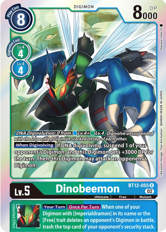 Dinobeemon [BT12-055] [Across Time] Foil