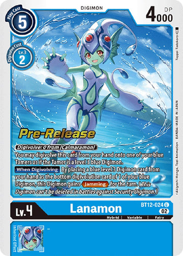 Lanamon [BT12-024] [Across Time Pre-Release Cards] Foil
