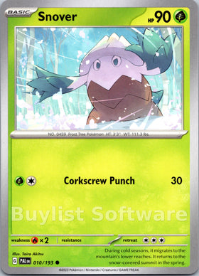Snover [010/193] [Paldea Evolved]