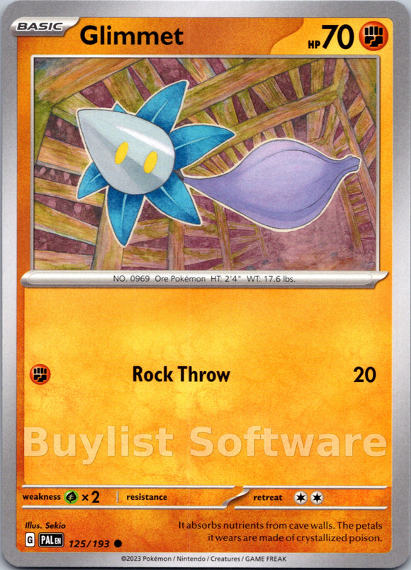 Glimmet [125/193] [Paldea Evolved]