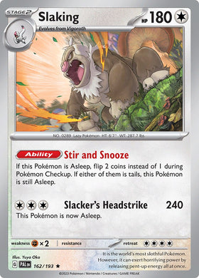 Slaking [162/193] [Paldea Evolved] Reverse Holofoil