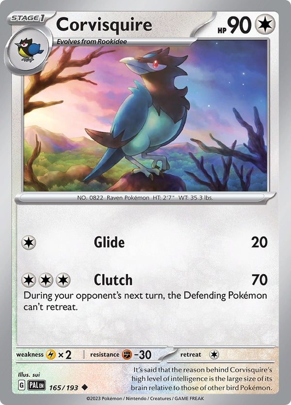 Corvisquire [165/193] [Paldea Evolved]