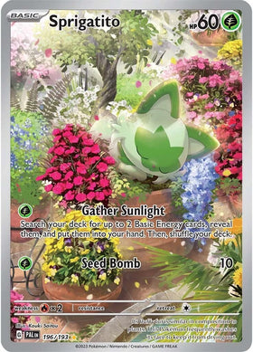 Sprigatito [196/193] [Paldea Evolved] Holofoil