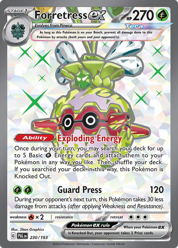 Forretress ex [230/193] [Paldea Evolved] Holofoil