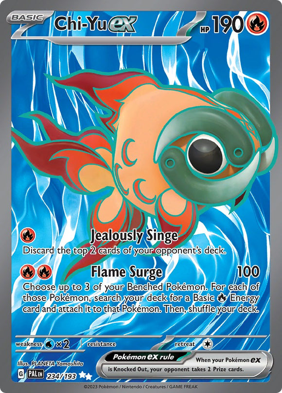 Chi-Yu ex [234/193] [Paldea Evolved] Holofoil