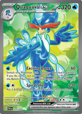 Quaquaval ex [235/193] [Paldea Evolved] Holofoil