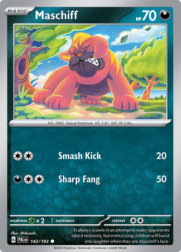 Maschiff [142/193] [Paldea Evolved]