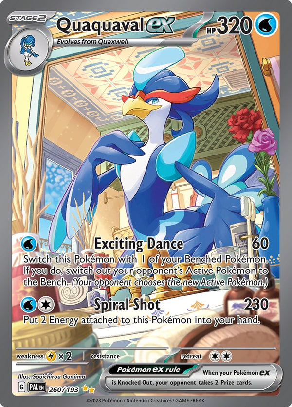 Quaquaval ex [260/193] [Paldea Evolved] Holofoil