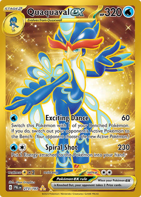 Quaquaval ex [273/193] [Paldea Evolved] Holofoil