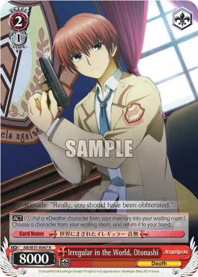 4d91944a-0b46-47fa-bea9-fb030e9bcfeb | ws-ab/w31-e067-r-nf-angebeatreed-rar-nm | Irregular in the World, Otonashi