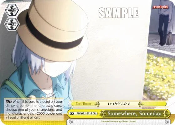 4d91944a-0b46-47fa-bea9-fb030e9bcfeb | ws-ab/w31-e112-cr-nf-angebeatreed-c-cli-nm | Somewhere, Someday (CR)