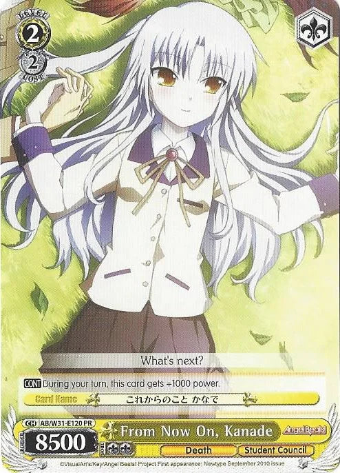 4d91944a-0b46-47fa-bea9-fb030e9bcfeb | ws-ab/w31-e120-pr-nf-angebeatreed-pro-nm | From Now On, Kanade