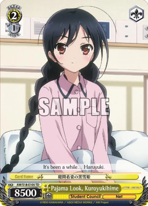 4d91944a-0b46-47fa-bea9-fb030e9bcfeb | ws-aw/s18-e105-td-nf-acceworl-tri-nm | Pajama Look, Kuroyukihime