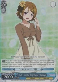 4d91944a-0b46-47fa-bea9-fb030e9bcfeb | ws-ll/en-w01-092r-rrr-nf-lovelivedx-r-tri-nm | "Let's Go Out Together~" Hanayo (RRR)