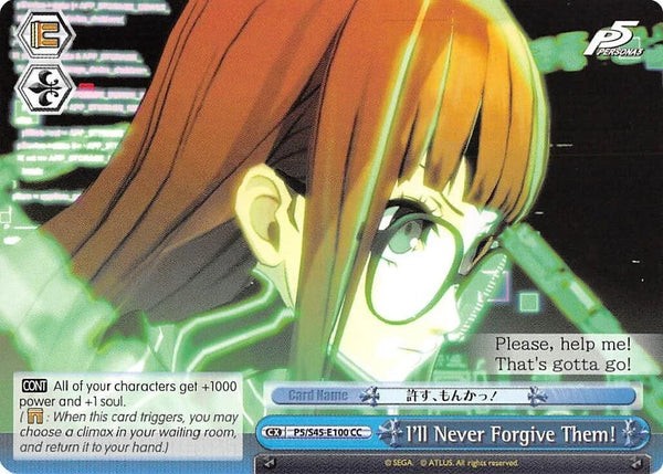 4d91944a-0b46-47fa-bea9-fb030e9bcfeb | ws-p5/s45-e100-cc-nf-pers5-cli-nm | I'll Never Forgive Them!