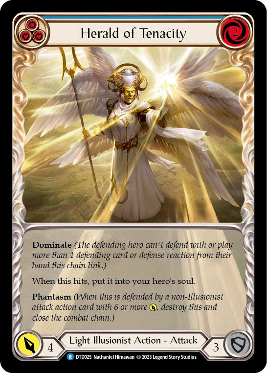 Herald of Tenacity (Blue) [DTD025] [Dusk till Dawn]