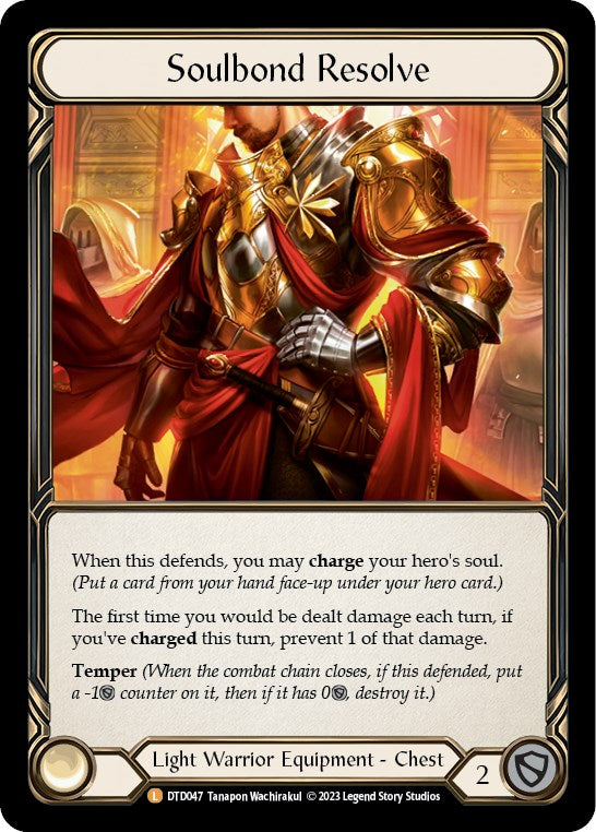 Soulbond Resolve [DTD047] [Dusk till Dawn] Cold Foil