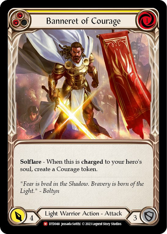 Banneret of Courage [DTD048] [Dusk till Dawn] Rainbow Foil