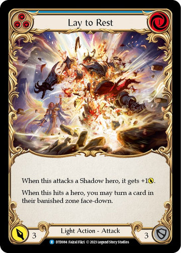 Lay to Rest (Blue) [DTD084] [Dusk till Dawn] Rainbow Foil