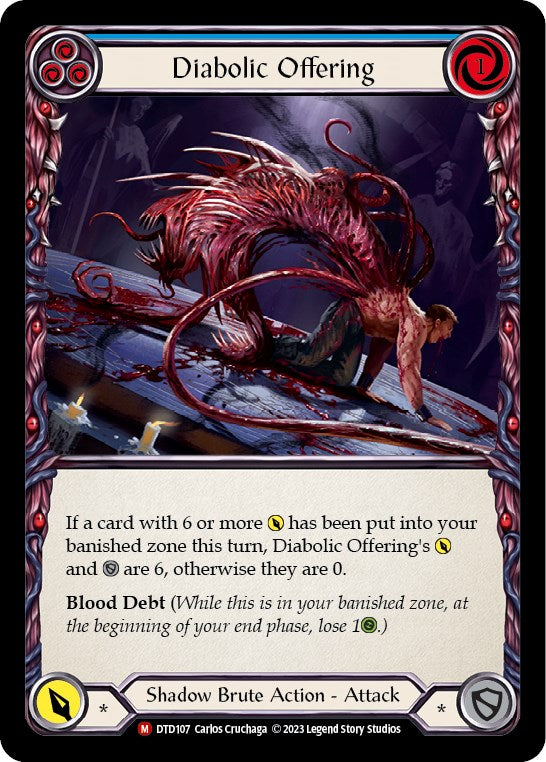 Diabolic Offering [DTD107] [Dusk till Dawn] Rainbow Foil