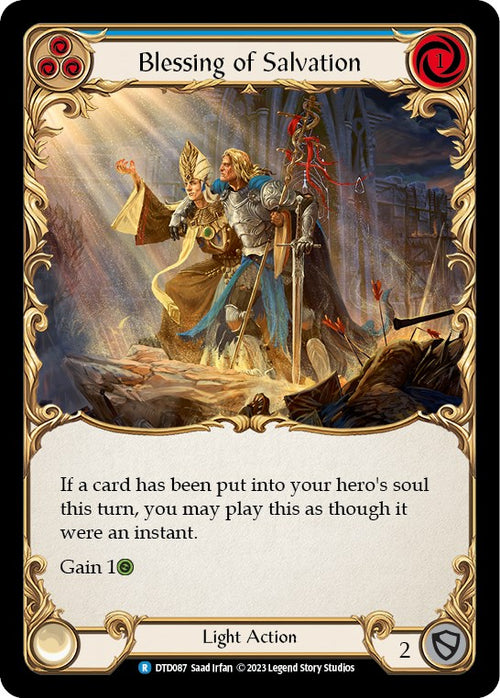 Blessing of Salvation (Blue) [DTD087] [Dusk till Dawn]