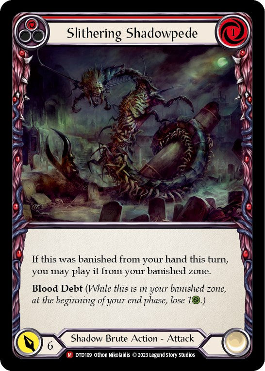 Slithering Shadowpede [DTD109] [Dusk till Dawn] Rainbow Foil