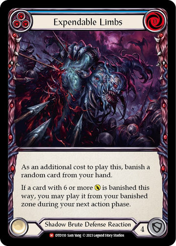 Expendable Limbs [DTD110] [Dusk till Dawn] Rainbow Foil