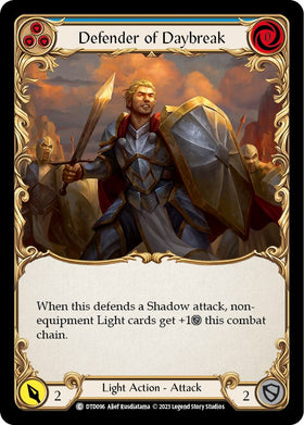Defender of Daybreak (Blue) [DTD096] [Dusk till Dawn]