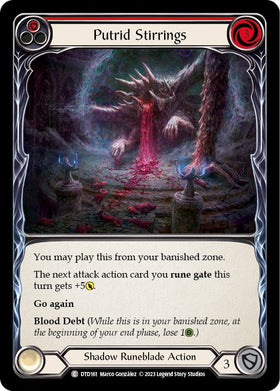 Putrid Stirrings (Red) [DTD161] [Dusk till Dawn] Rainbow Foil