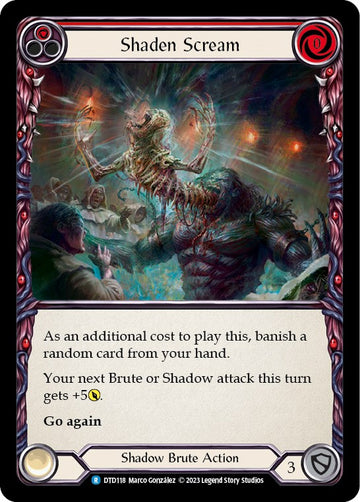 Shaden Scream (Red) [DTD118] [Dusk till Dawn]