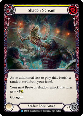 Shaden Scream (Yellow) [DTD119] [Dusk till Dawn]