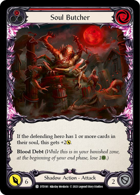 Soul Butcher (Red) [DTD181] [Dusk till Dawn] Rainbow Foil