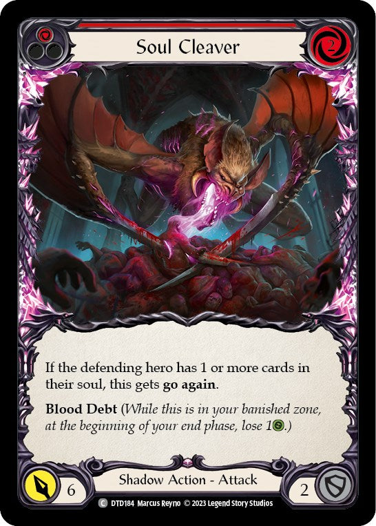Soul Cleaver (Red) [DTD184] [Dusk till Dawn]