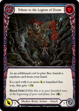 Tribute to the Legions of Doom (Blue) [DTD132] [Dusk till Dawn] Rainbow Foil