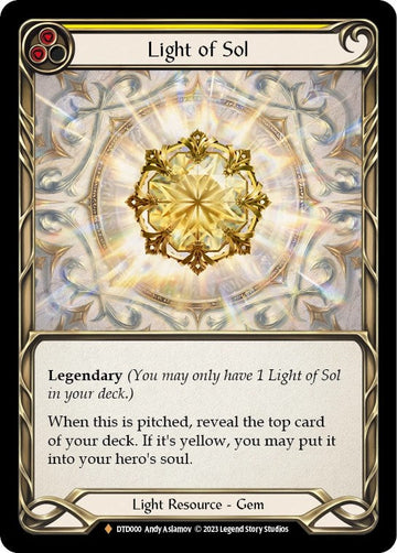Light of Sol [DTD000] [Dusk till Dawn] Cold Foil