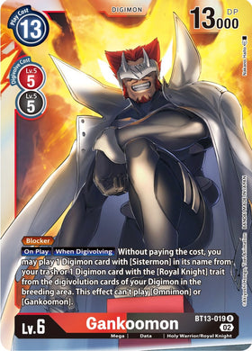 Gankoomon [BT13-019] [Versus Royal Knights] Foil