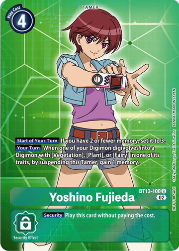 Yoshino Fujieda (Box Topper) [BT13-100 R] [Versus Royal Knights] Foil